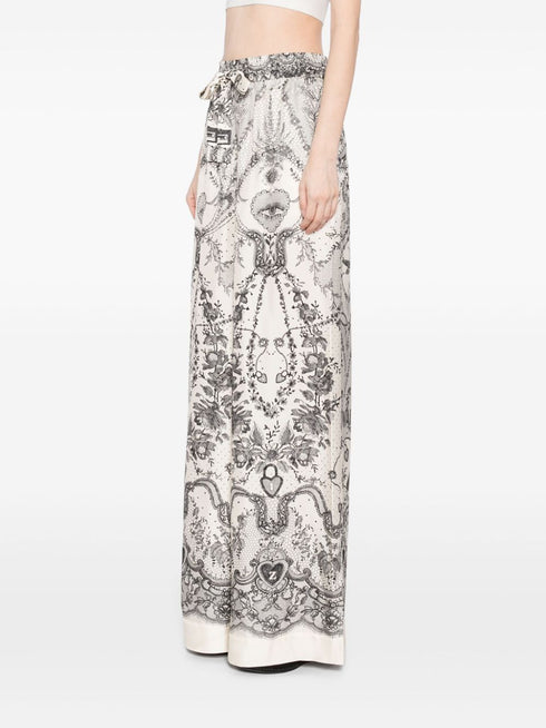 crush draw waist trousers